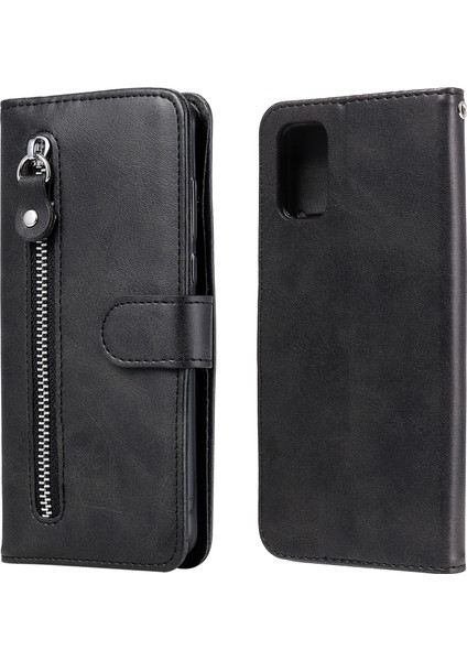 Samsung Galaxy S20 Fe Için Buzağı Dokulu Deri Kılıf (Yurt Dışından)