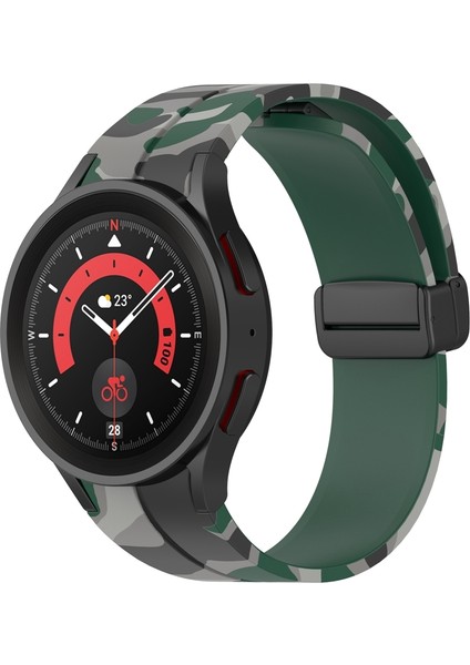 Samsung Galaxy Watch Için Silikon Watch Band5 / 5 Pro / Watch 4/4 Classic (Yurt Dışından)