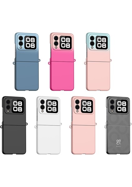 Huawei Nova Flip Için Degrade Renkli Cilt Fe Pc Telefon Kılıfı (Yurt Dışından) fiyatları