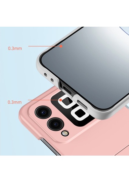 Huawei Nova Flip Için Degrade Renkli Cilt Fe Pc Telefon Kılıfı (Yurt Dışından) indirimleri