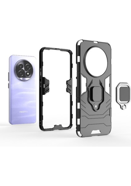 Realme 13 Pro Için Darbeye Dayanıklı Pc + Tpu (Yurt Dışından) modelleri
