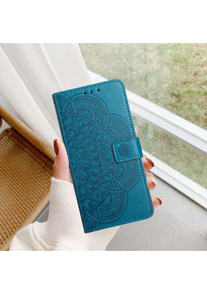 Honor 200 Lite Global Için Çiçek Kabartmalı Pu Kılıf (Yurt Dışından) fiyatları