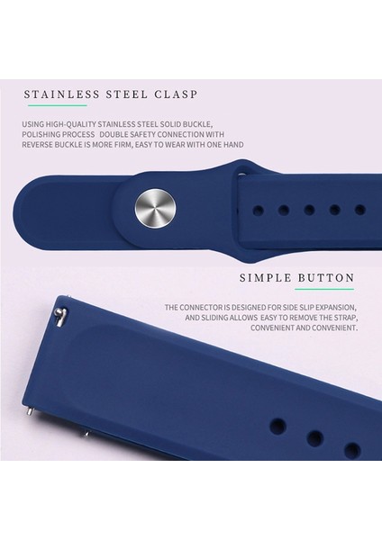 Huami Amazfit Gts Silikon Kordonlu Saat 22MM Için (Yurt Dışından) modelleri