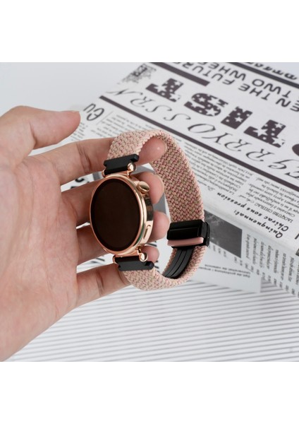 Samsung Galaxy Watch 3 41MM Için 20MM Örgülü Saat Kayışı (Yurt Dışından) modelleri