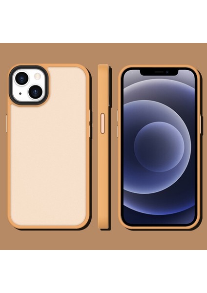 iPhone 13 Için Şeffaf Buzlu Kılıf (Yurt Dışından)