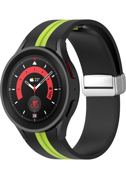 Samsung Galaxy Watch 5 Pro Için Silikon Watch Band (Yurt Dışından)