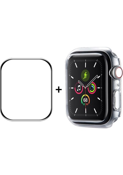 Apple Watch S 8/7 41MM Için Pc Çerçevesi + Ekran Filmi (Yurt Dışından)