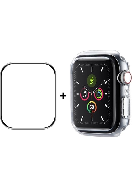 Apple Watch S 8/7 41MM Için Pc Çerçevesi + Ekran Filmi (Yurt Dışından) fiyatları