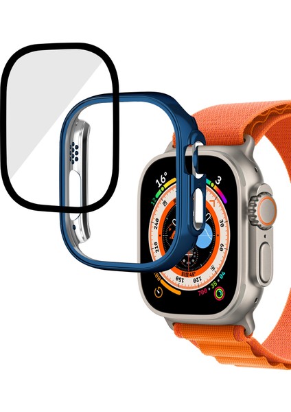 Apple Watch Ultra 2 / Ultra 49MM Için Kaplama Entegre Saat Kılıfı (Yurt Dışından)