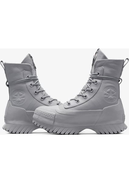 Chuck Taylor All Star Lugged 2.0 CC XHi Unisex Gri Deri Platform Bot.030