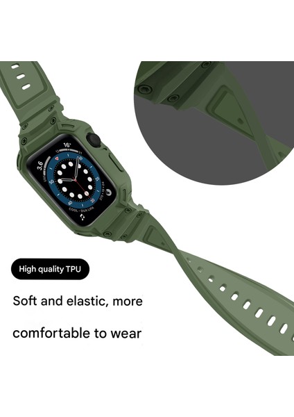 Apple Watch Series 10/11 46MM Için Tpu Kılıflı Saat Kayışı (Yurt Dışından) fırsatları