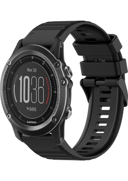 Garmin Fenix ​​3 Safir Için Silikon Saat Bandı (Yurt Dışından)