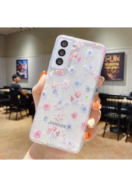 Samsung Galaxy A55 Için Çiçekli Epoksi Tpu Telefon Kılıfı (Yurt Dışından) fiyatları