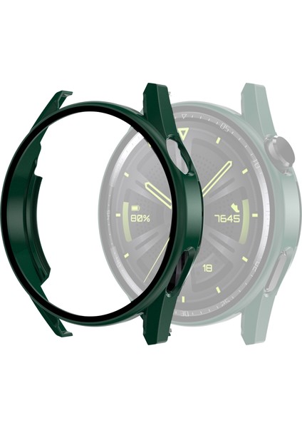 Huawei Gt3 42MM Için Temperli Gl Film Pc Kılıfı (Yurt Dışından)