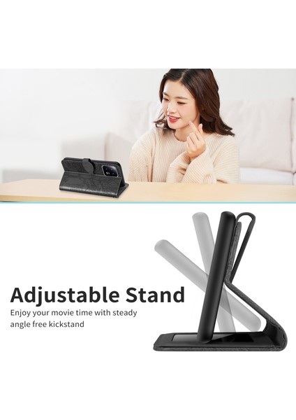 Xiaomi 13 Pro Için Kabartma Desenli Pu Kılıf (Yurt Dışından) fırsatları