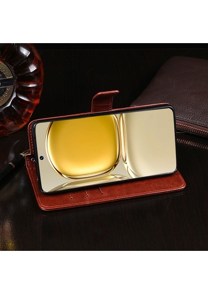 Huawei P50 Pro Için Idewei Pu Kılıf (Yurt Dışından) indirimleri