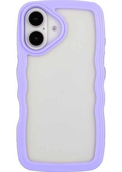iPhone 16 Plus Için Wave Tpu Şeffaf Pc Kılıfı (Yurt Dışından)