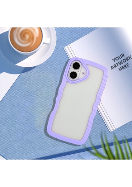iPhone 16 Plus Için Wave Tpu Şeffaf Pc Kılıfı (Yurt Dışından) modelleri