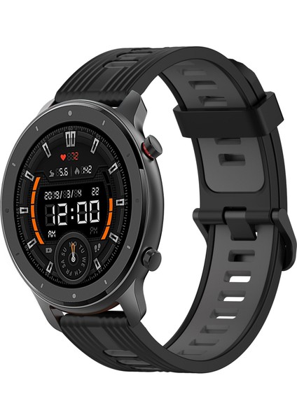 Amazfit Gtr 47MM Için Silikon Saat Bandı (Yurt Dışından)