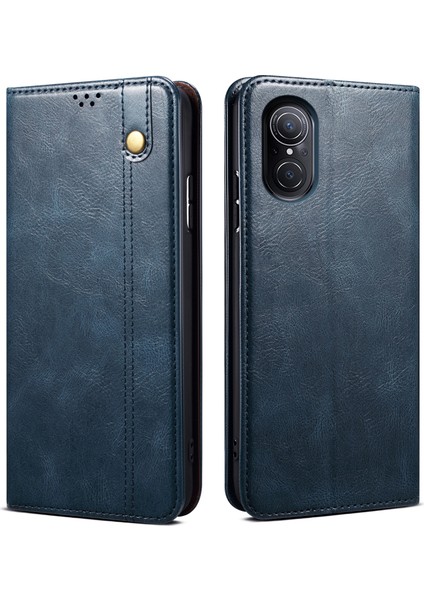 Huawei Nova 9 Se Için Deri Telefon Kılıfı (Yurt Dışından)