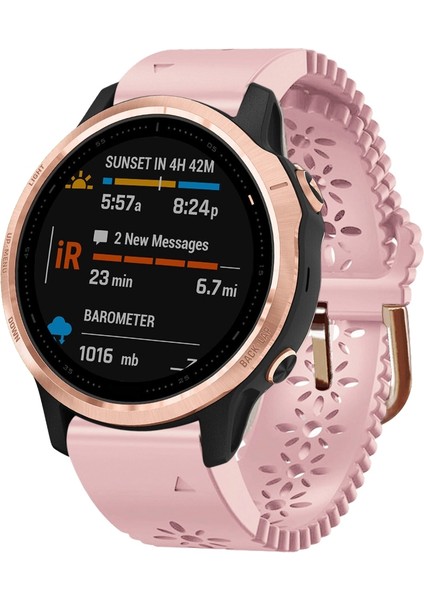 Garmin Fenix ​​6s Için Silikon Saat Bandı (Yurt Dışından)