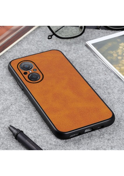 Huawei Nova 9 Se Ince Delik Versiyonu Için Sığır Derisi Kılıf (Yurt Dışından) fırsatları