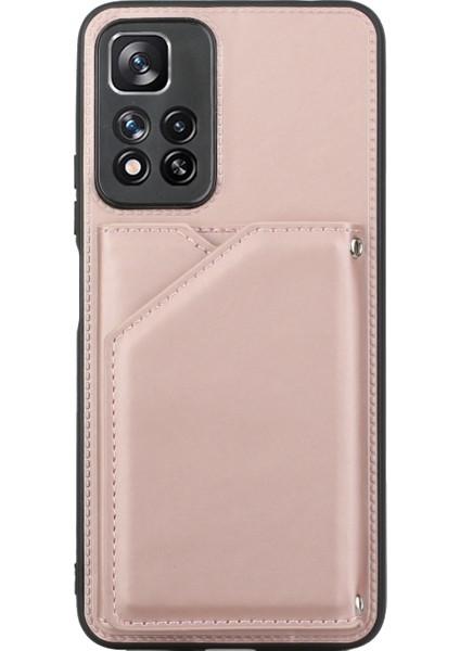 Xiaomi Redmi Note 11 Pro Için Cilt Fe Kart Yuvaları Kılıfı (Yurt Dışından) fiyatları