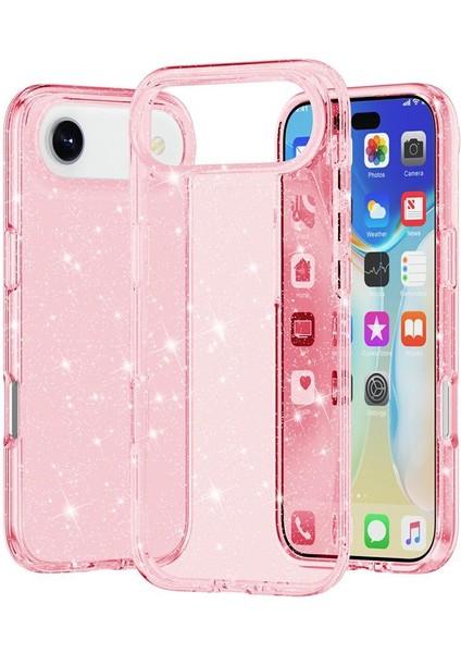 iPhone Air Için Terminator Simli Toz Telefon Kılıfı (Yurt Dışından)