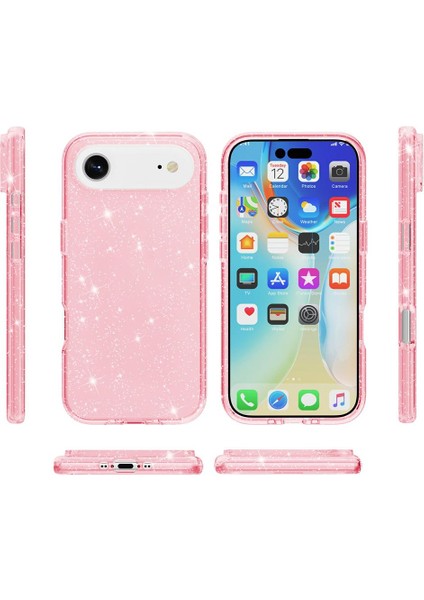 iPhone Air Için Terminator Simli Toz Telefon Kılıfı (Yurt Dışından) fiyatları