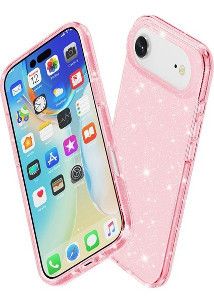 iPhone Air Için Terminator Simli Toz Telefon Kılıfı (Yurt Dışından) modelleri