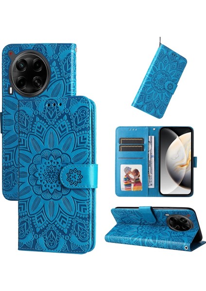 Tecno Camon 30 4g / 5g Için Pu Telefon Kılıfı (Yurt Dışından)