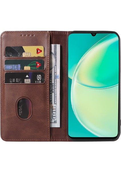 Huawei Nova Y60 Için Deri Kılıf (Yurt Dışından) modelleri