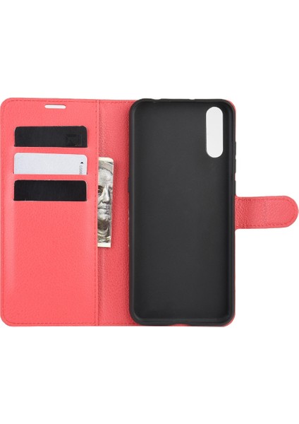 Wiko View 4/4 Lite Için Litchi Doku Çevirme Koruyucu Kılıf Wiko View 4/4 Lite Için (Yurt Dışından) fiyatları