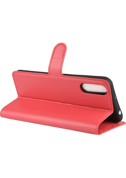 Wiko View 4/4 Lite Için Litchi Doku Çevirme Koruyucu Kılıf Wiko View 4/4 Lite Için (Yurt Dışından) fırsatları