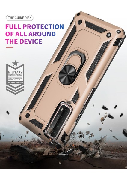 Huawei P Smart 2021 Için Darbeye Dayanıklı Tpu + Pc Kılıfı (Yurt Dışından) fırsatları