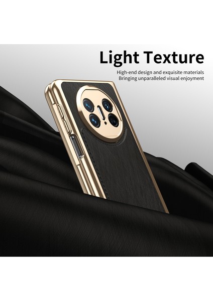 Huawei Mate X5 Için Kaplama Gümüş Brokar Kılıf (Yurt Dışından) fiyatları