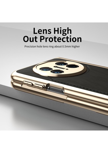 Huawei Mate X5 Için Kaplama Gümüş Brokar Kılıf (Yurt Dışından) modelleri