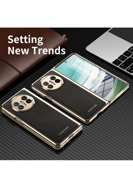 Huawei Mate X5 Için Kaplama Gümüş Brokar Kılıf (Yurt Dışından) indirimleri