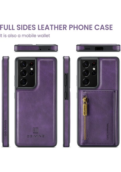 Samsung Galaxy S21 Ultra Için Dg.mıng M5 S Rfıd Pu Kılıf (Yurt Dışından) fiyatları