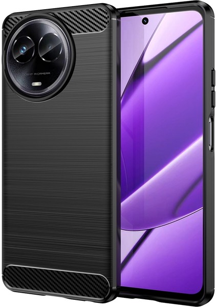 Realme 11 5g Için Fırçalanmış Dokulu Tpu Kılıf (Yurt Dışından)