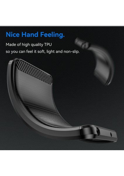 Realme 11 5g Için Fırçalanmış Dokulu Tpu Kılıf (Yurt Dışından) fırsatları