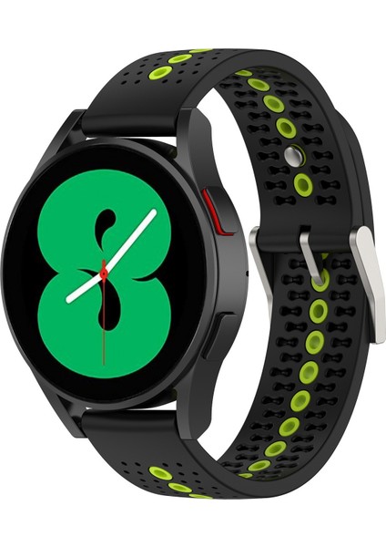 Samsung Galaxy Watch 4 Classic 46MM Için Silikon Nefes Alabilir Saat Kayışı (Yurt Dışından)