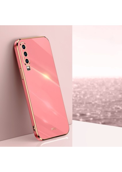 Huawei P30 Için 6d Kaplama Altın Kenar Tpu Kılıf (Yurt Dışından)