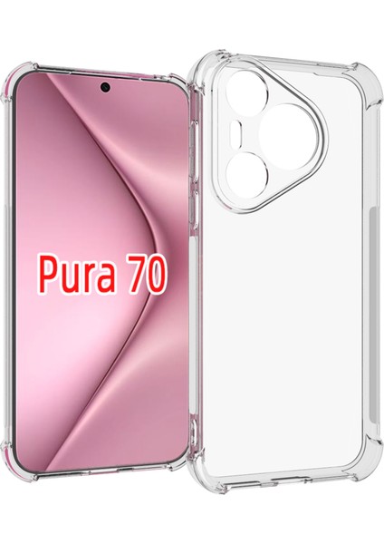 Huawei Pura 70 Için Darbeye Dayanıklı Tpu Telefon Kılıfı (Yurt Dışından)