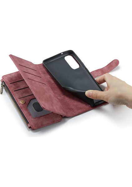 CASEME-C30 Pu + Tpu Kılıf Samsung Galaxy S20 Fe (Yurt Dışından) modelleri