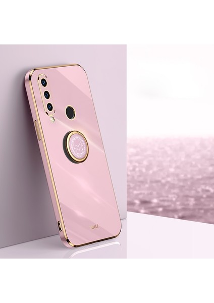 Huawei P30 Lite Için Tutuculu 6d Kaplama Tpu Kılıf (Yurt Dışından)