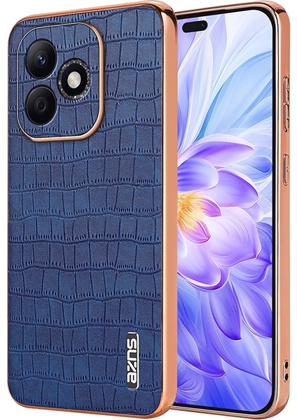 Honor X60I Için Azns Timsah Dokulu Kılıf (Yurt Dışından)