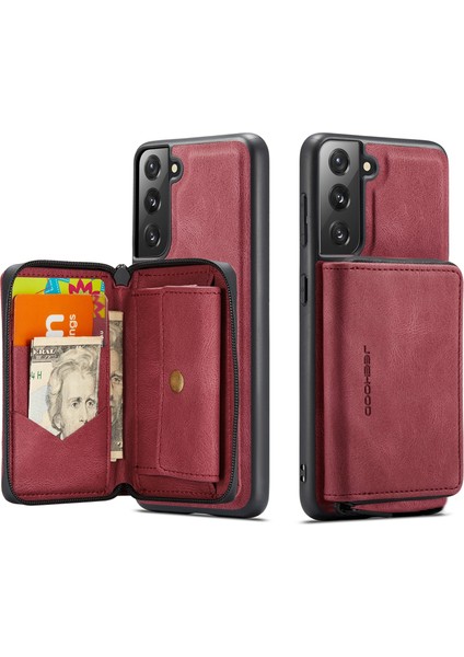 Fermuarlı Deri Kılıf Samsung Galaxy S22 5g (Yurt Dışından)