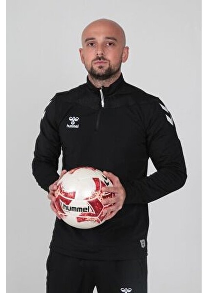 Sweatshirt Erkek M Beden Nefes Alabilir Kumaş ile Günlük Kullanım İçin Siyah