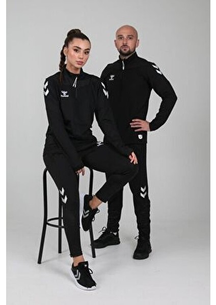 Sweatshirt Erkek M Beden Nefes Alabilir Kumaş ile Günlük Kullanım İçin Siyah